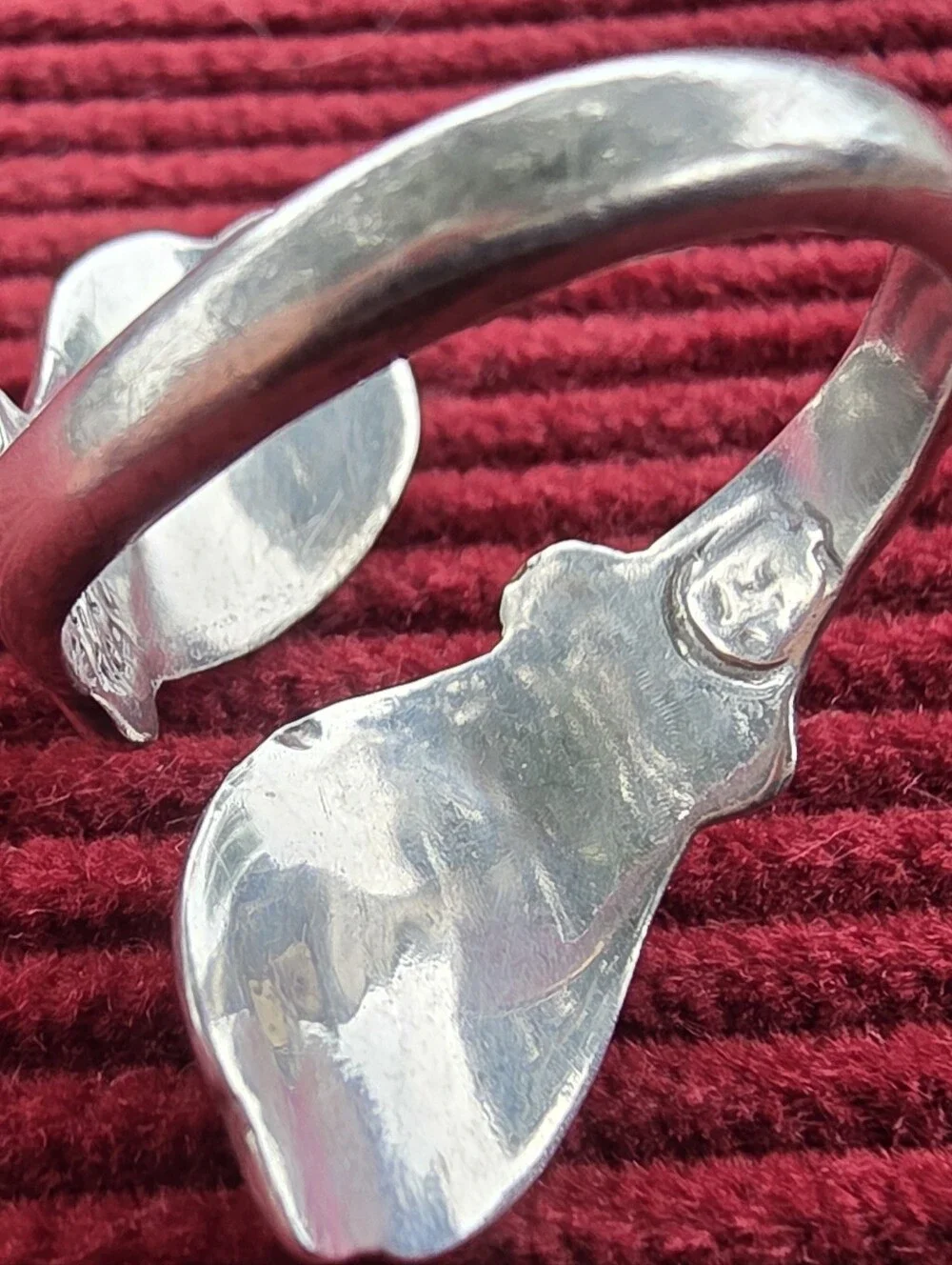 Taxco Vintage Crushed Turquoise Sterling Silver Bypass Ring 925 Size 7